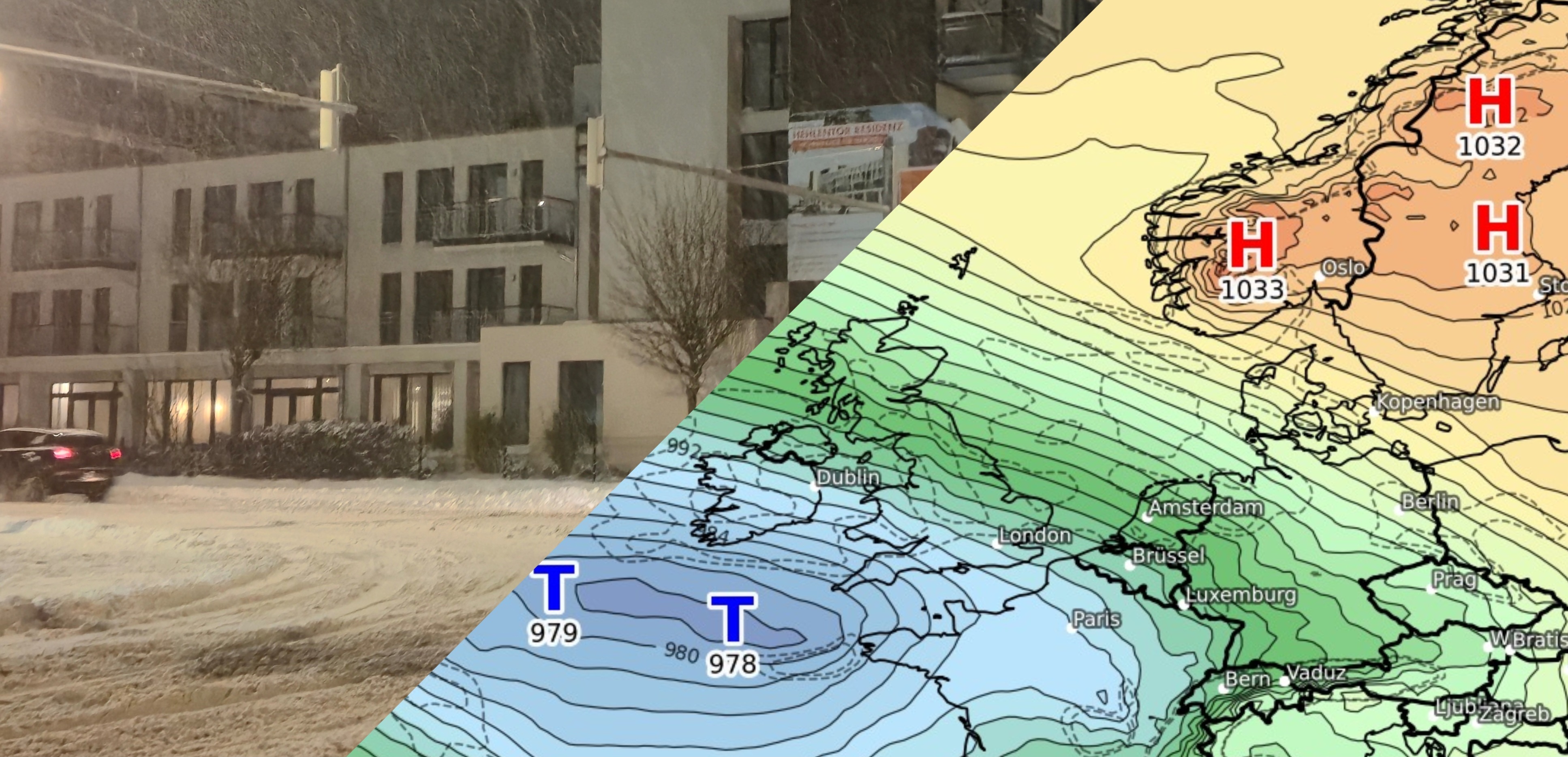 Der Winter hält weiter Einzug  - die kommenden Tage bleibt es kalt mit Schnee
