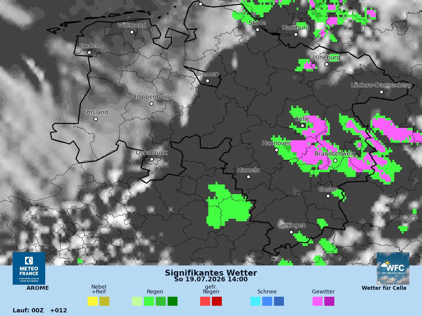 Neues Tief sorgt für Schauer und Gewitter