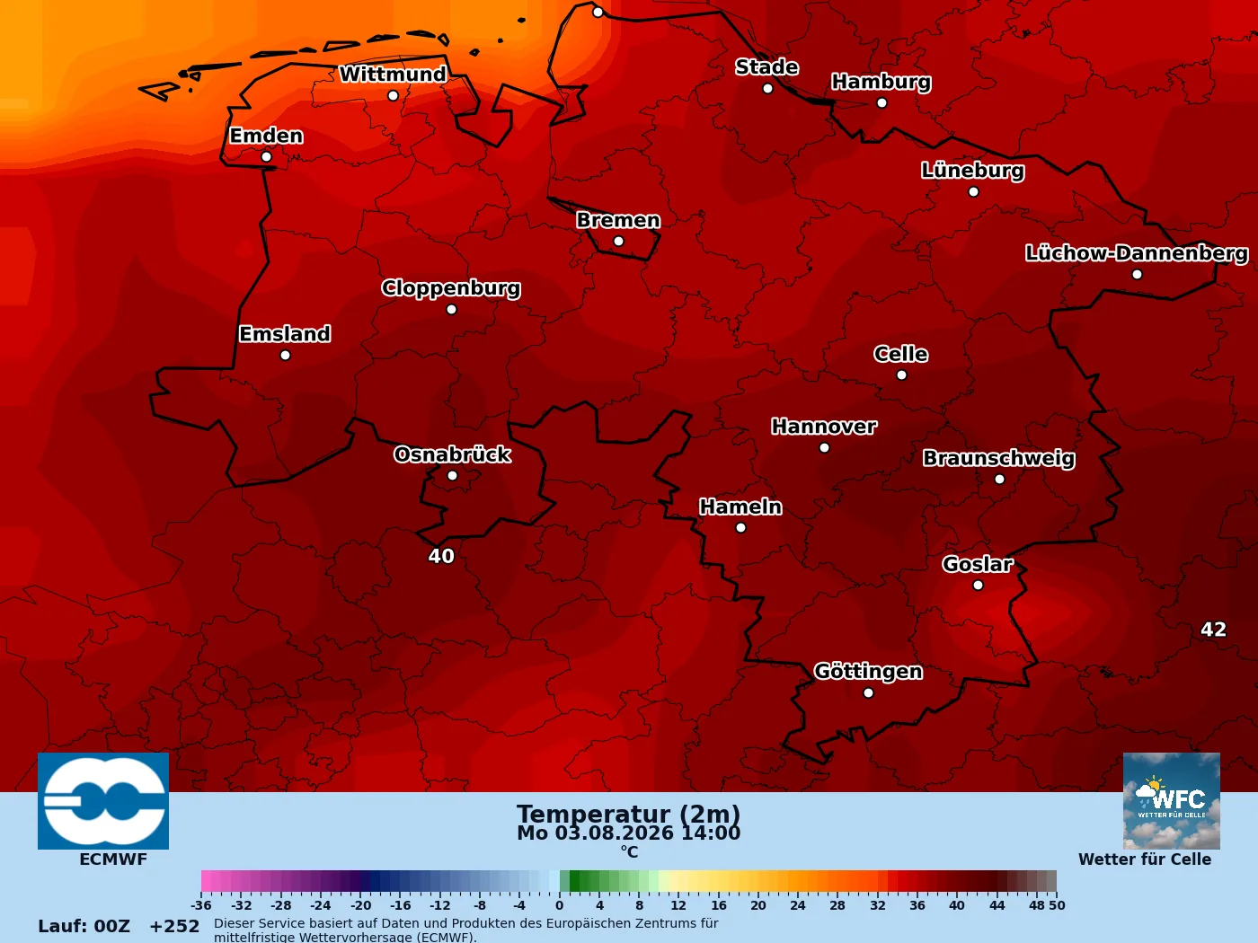 Hitzewelle ab August?