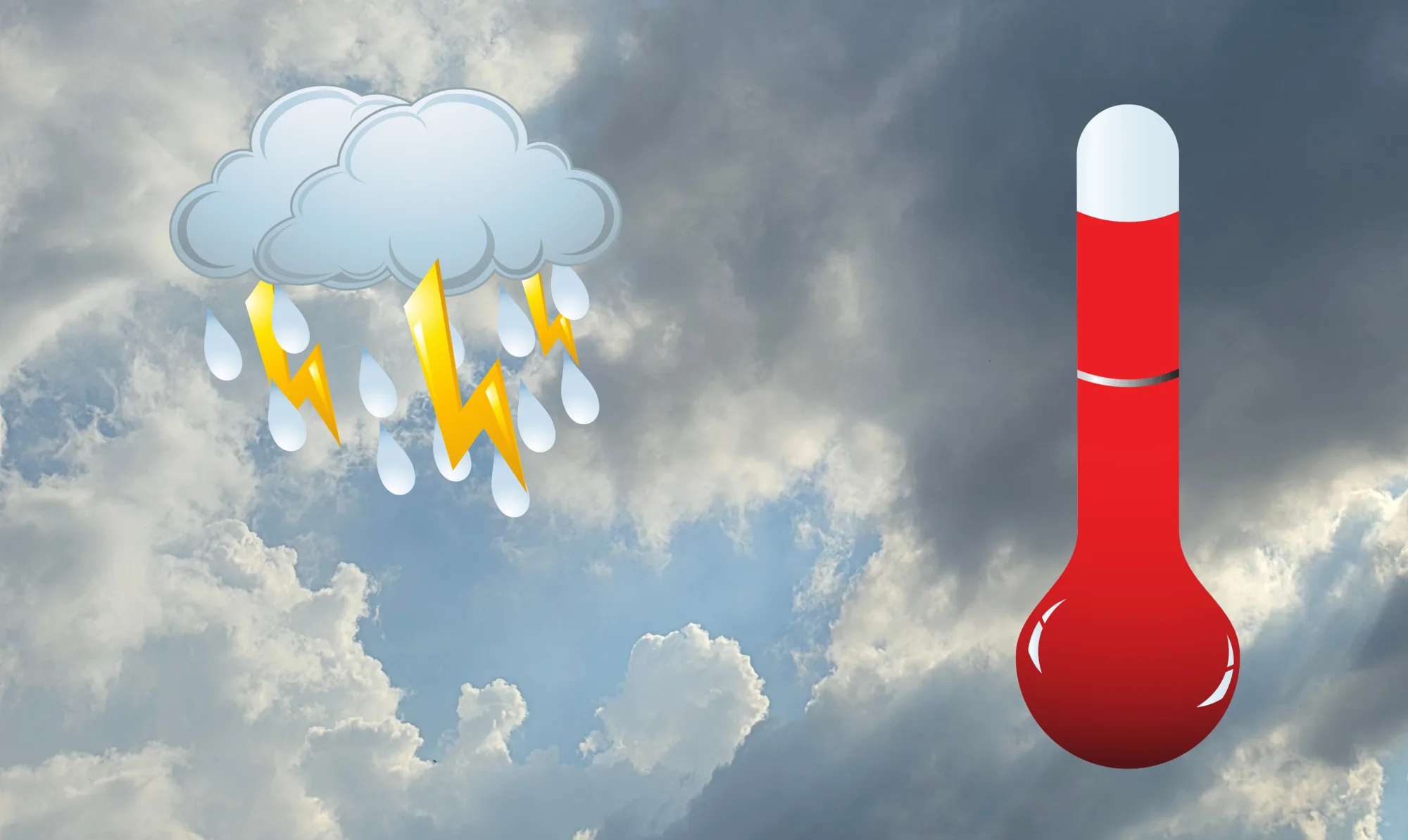 Es wird wärmer mit einem sonnigen Wochenstart,  dann Unwetter ?