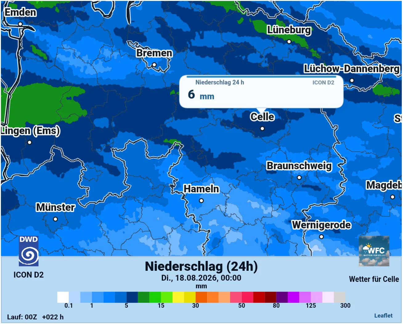 Unbeständig und kühler