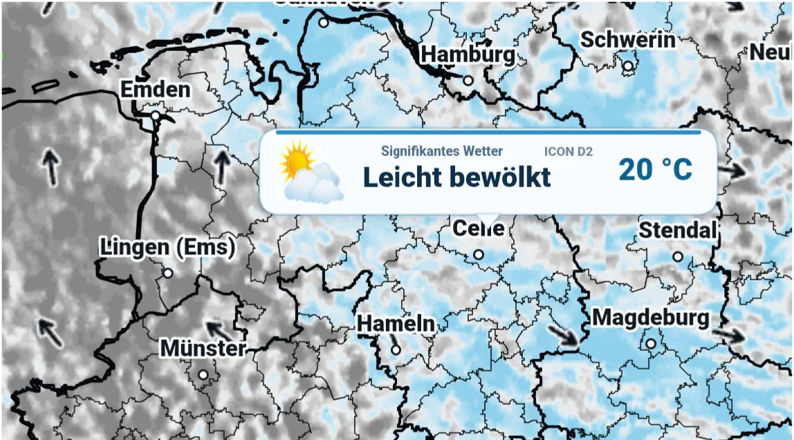 Schöner Sonntag mit viel Sonne 🌞 und wenigen Wolken