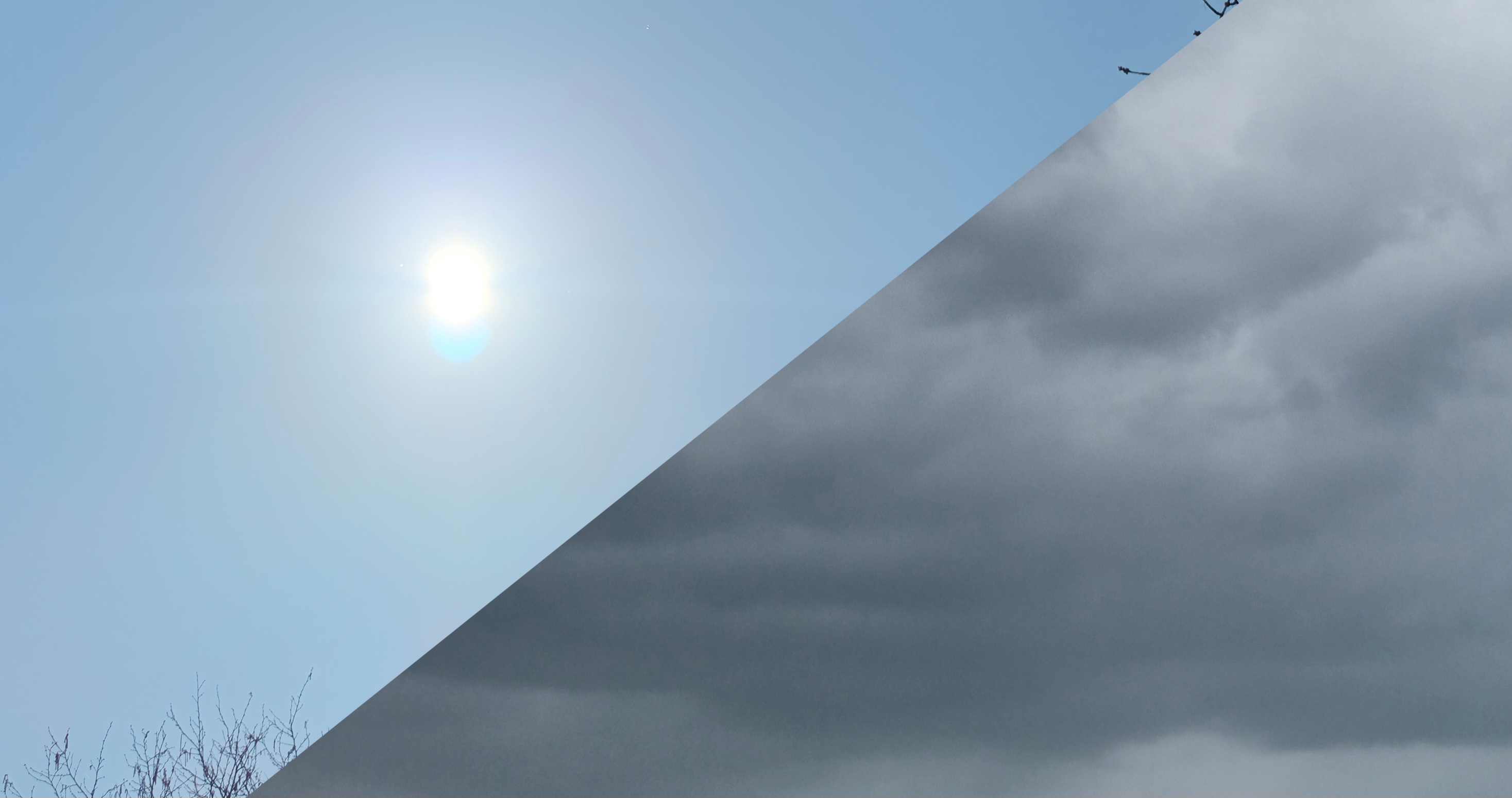 Frühlingshaftes Wochenende - langsame Wetterumstellung zur mehr Tiefdruck