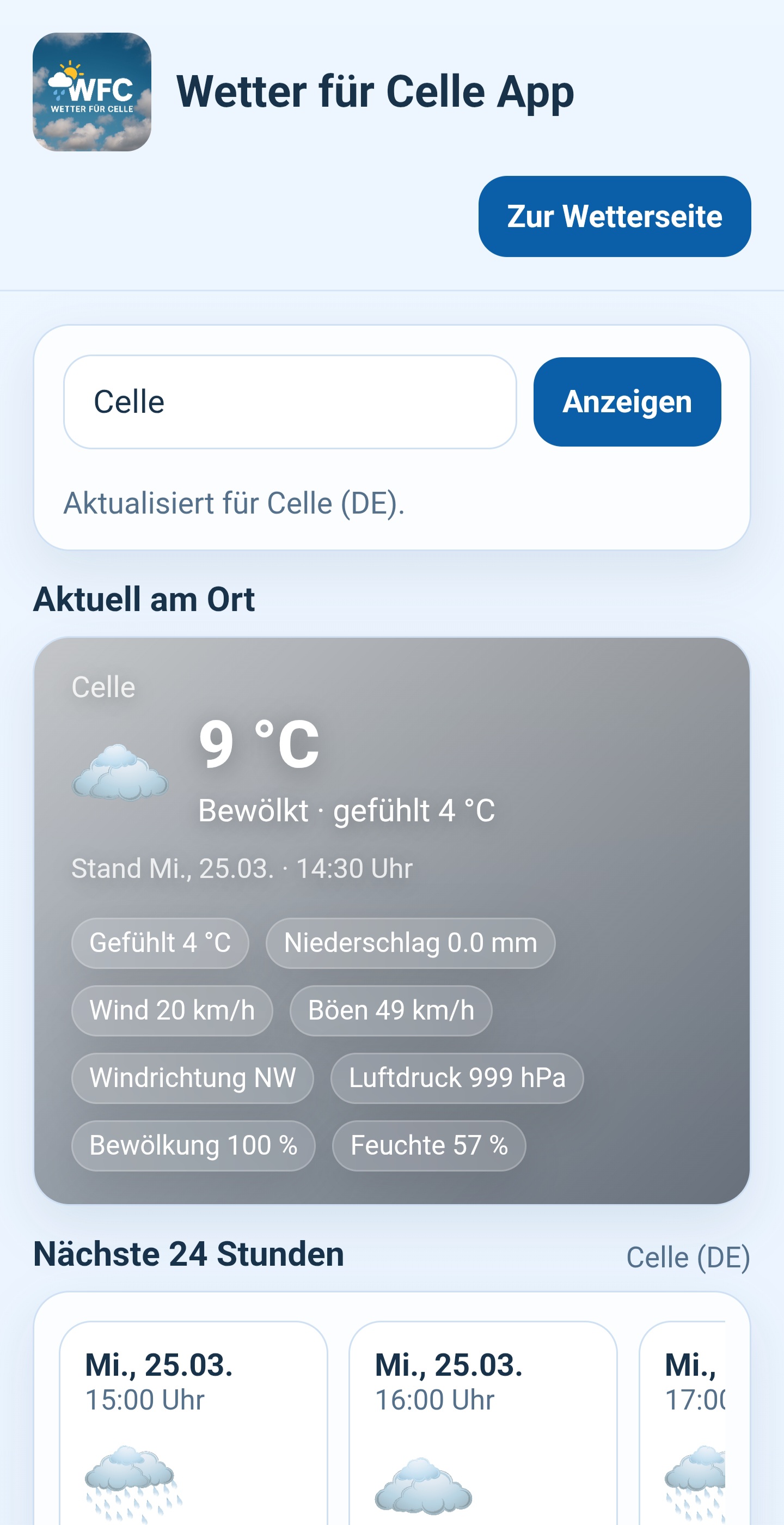 So installiert ihr die neue Wetterapp