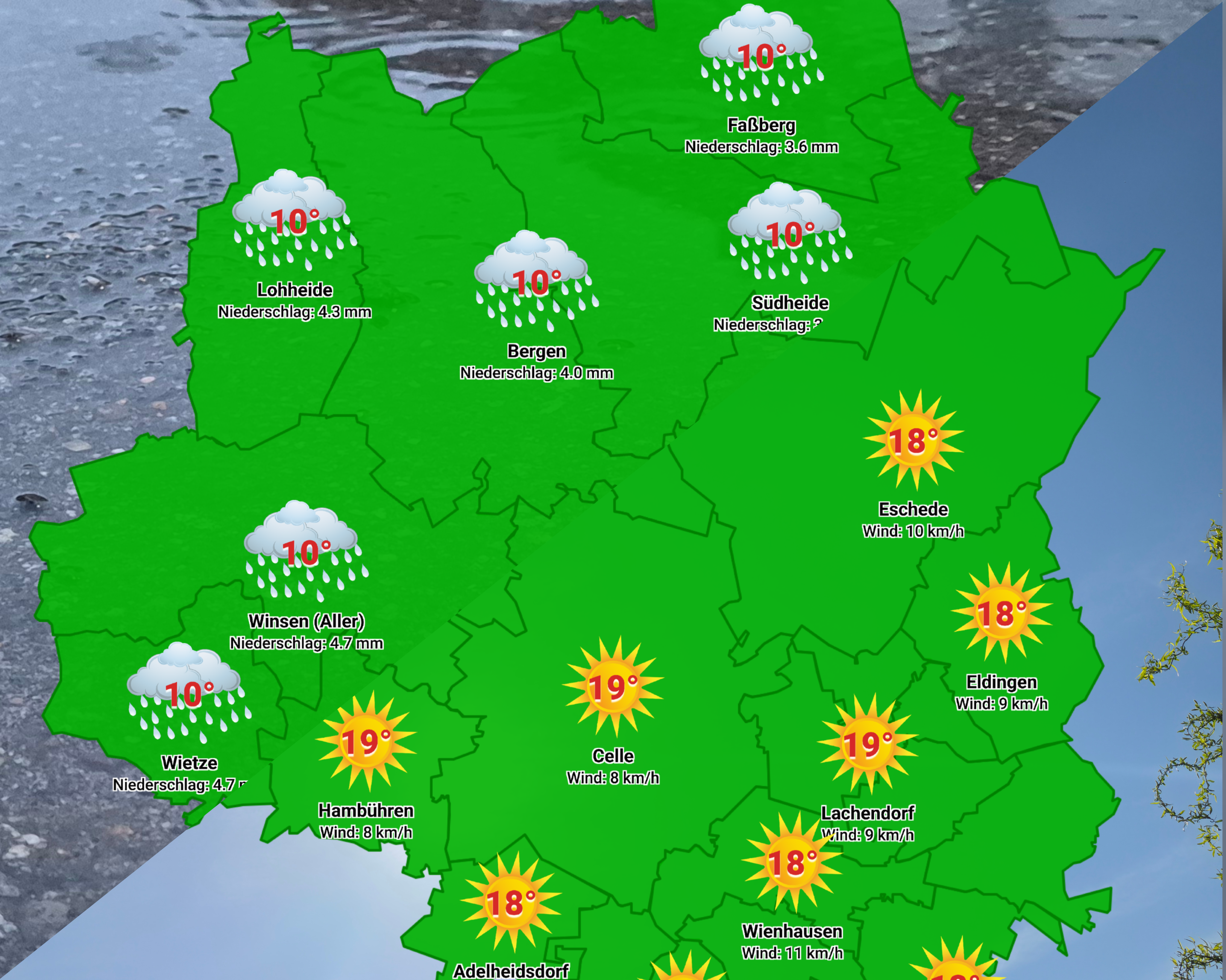 Achterbahnwetter - Wenn der Frühling nicht will