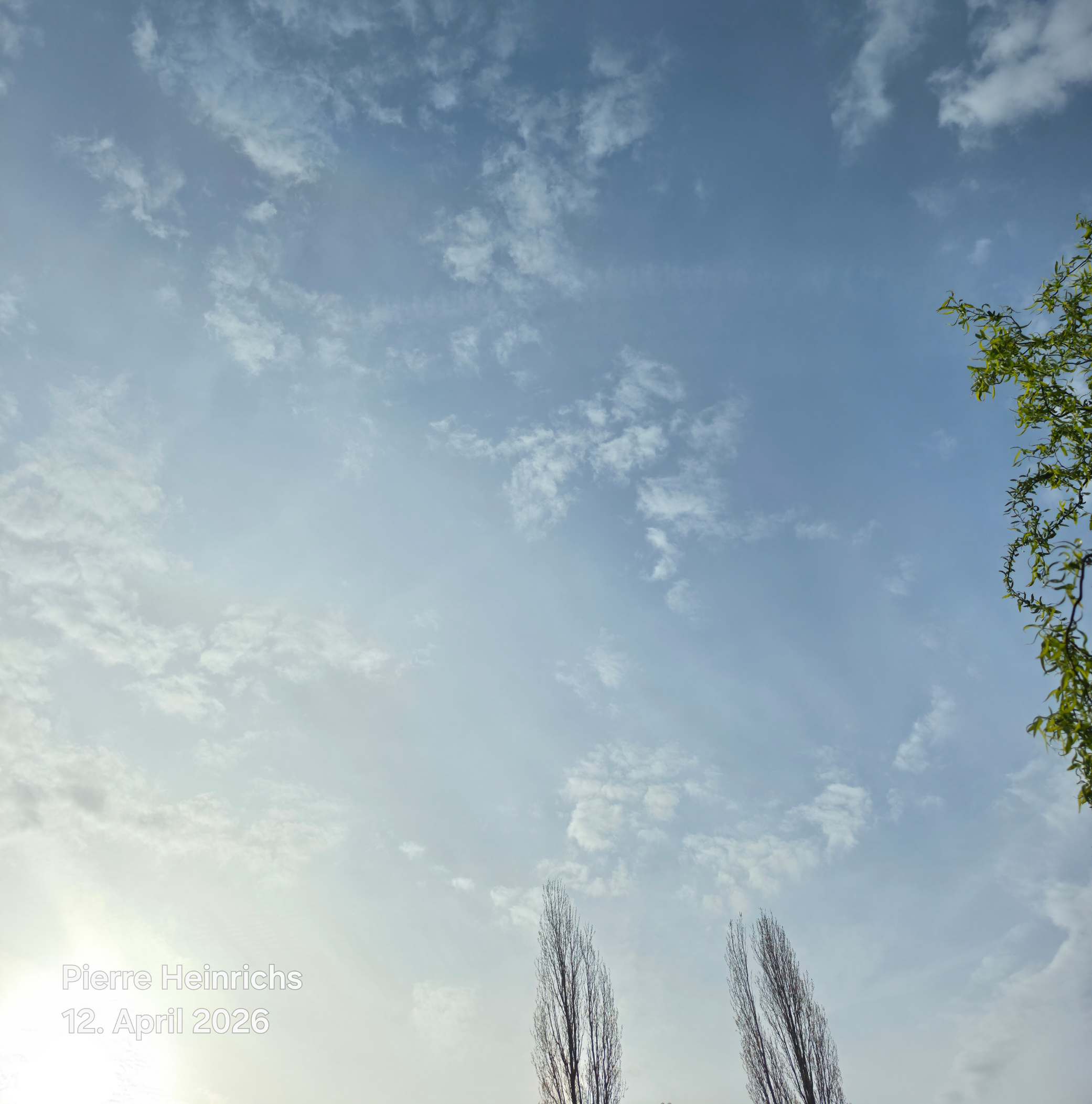 Das Tageswetter Freitag, 24.04.2026 - Sonne kommt durch 🌤